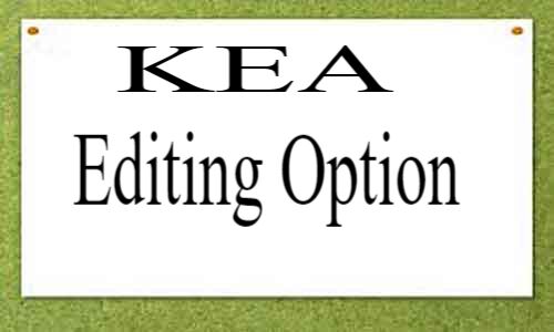 CET 2020: KEA releases instructions for editing application forms